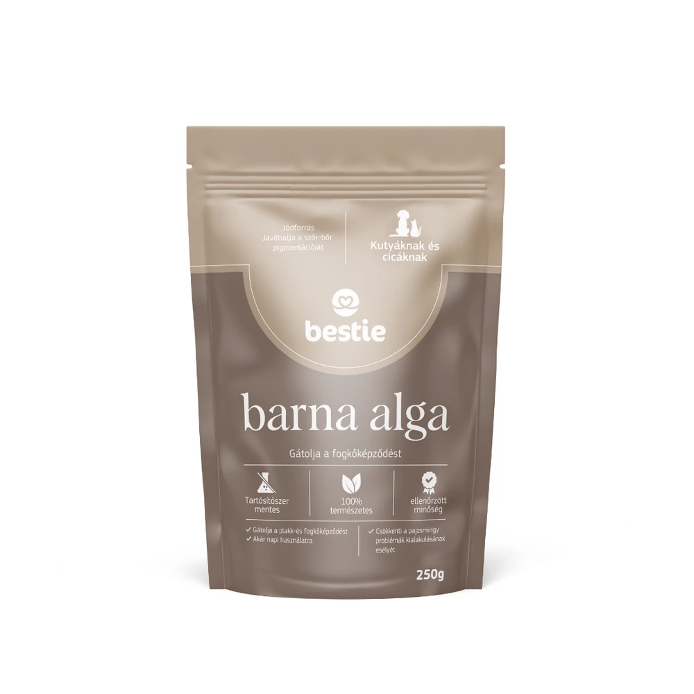 Bio Barna alga kutyáknak, 250 g, Fanni's Bio Barna alga kutyáknak, 250 g, Fanni's