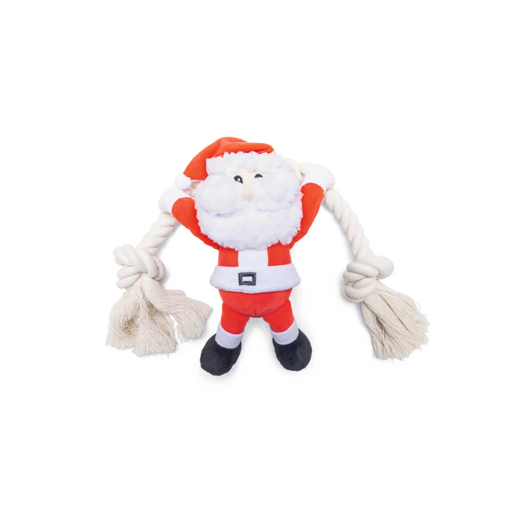 Mikulás plüss kötéljáték, BZ