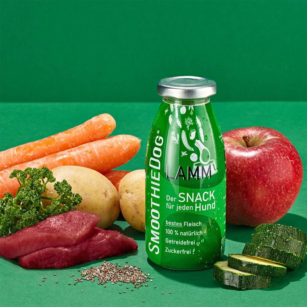 Bárányhús smoothie menü kutyáknak 250 ml, SmoothieDog