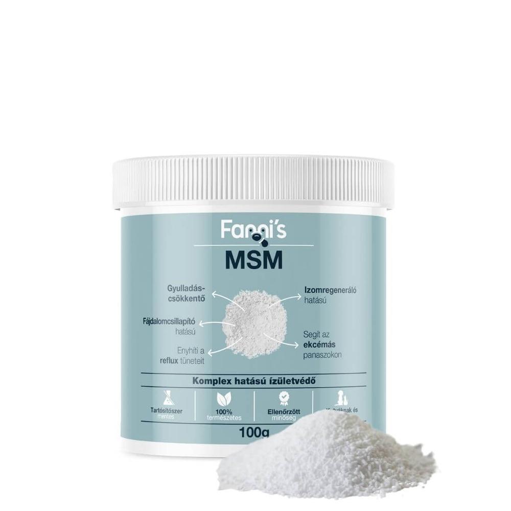 MSM, 100 g, Fanni's