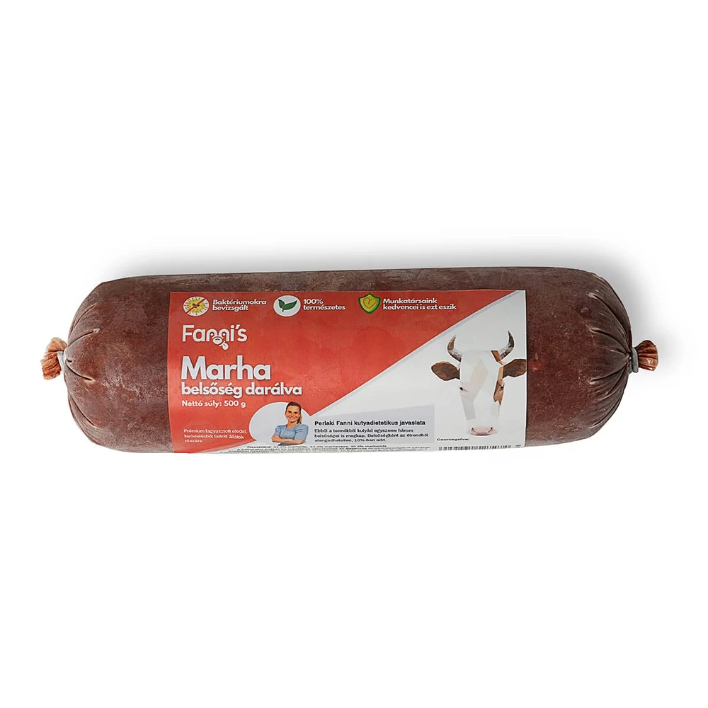 Marhabelsőség darálva, 500g, Fanni's