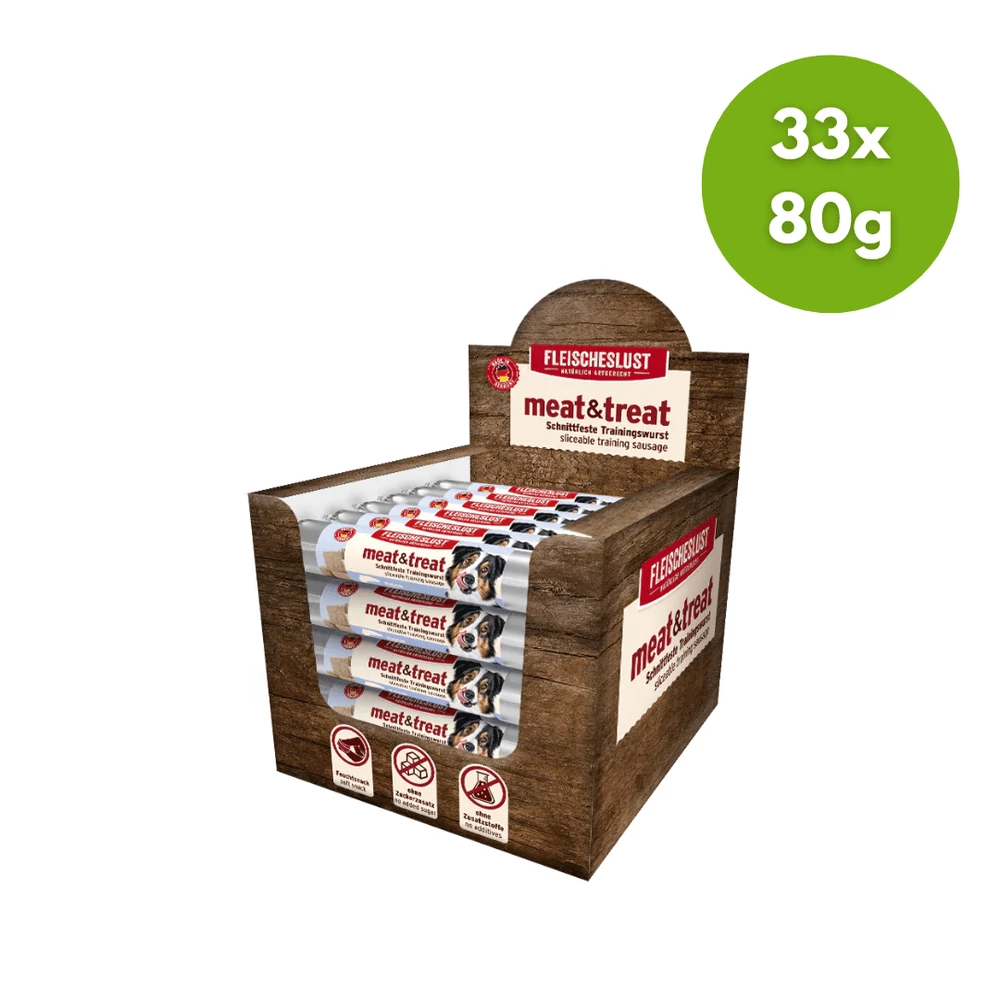 Meat & trEat Halas Tréningfalat, 33x80g Meat & trEat Halas Tréningfalat, 33x80g