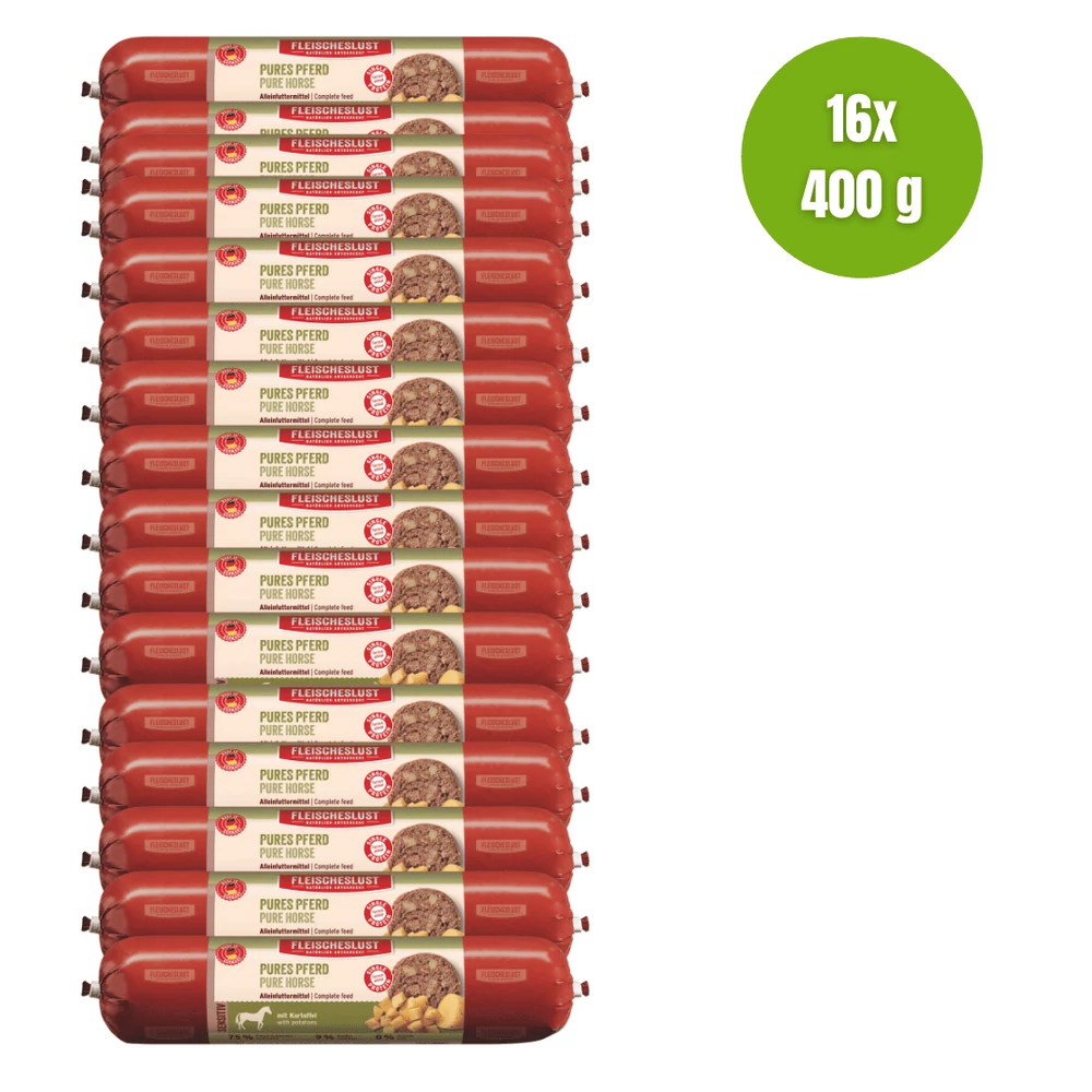 Tiszta ló burgonyával, 16x400g, Meatlove Tiszta ló burgonyával, 16x400g, Meatlove