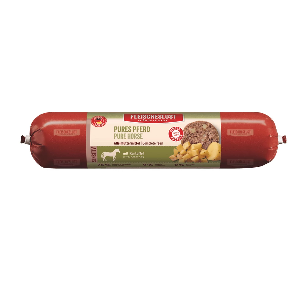 Tiszta ló burgonyával, hipoallergén, 800g, Meatlove