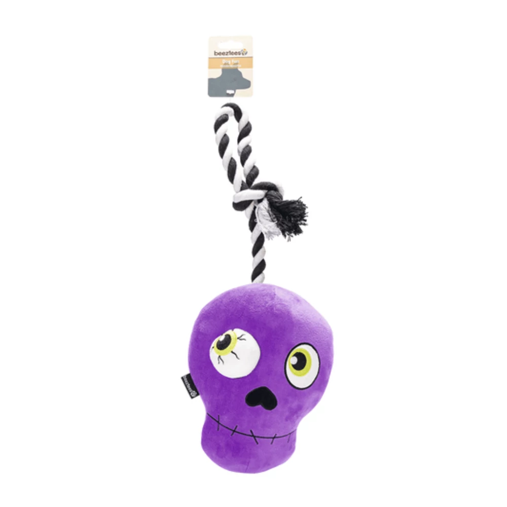 Halloween Skull Purple plüss, BZ Halloween Skull Purple plüss, BZ