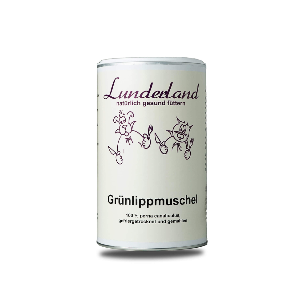 Zöldkagylópor, 500 g, Lunderland