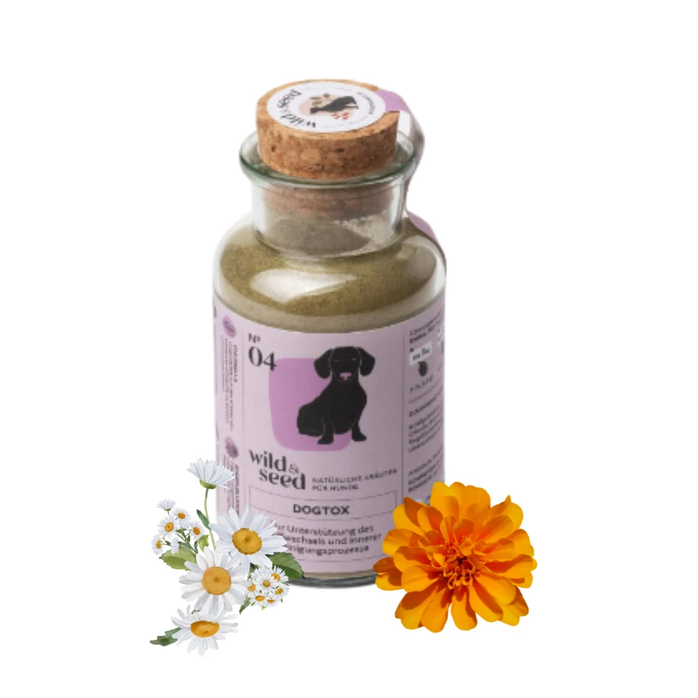 Dogtox, méregtelenítő gyógynövénykeverék kutyáknak, 80 g, Wild&Seed Dogtox, méregtelenítő gyógynövénykeverék kutyáknak, 80 g, Wild&Seed