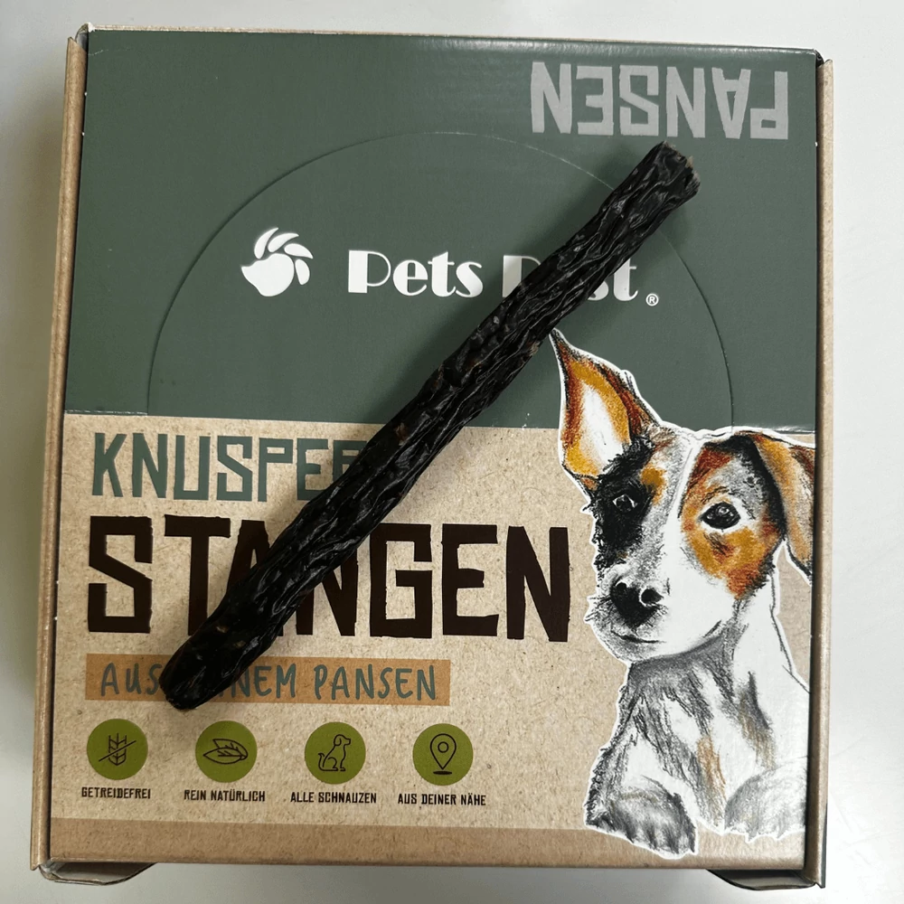 Crispy Sticks zöldpacalos, 1db, Pet's Best