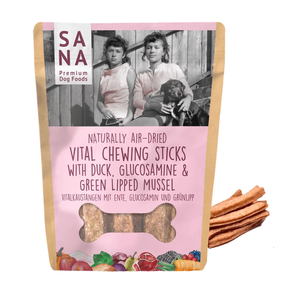 Kacsás fogtisztító rúd glükozaminnal, 150 g, Sanadog