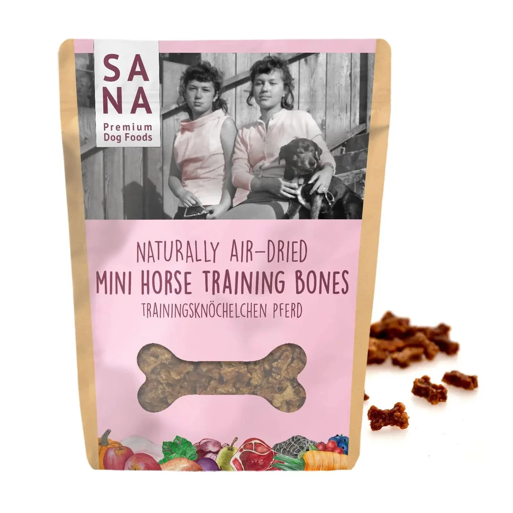 Lóhús tréning snack, 100 g, Sanadog
