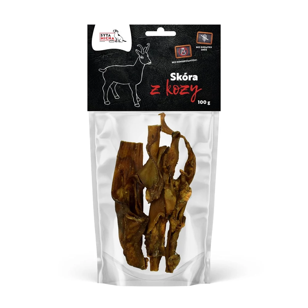 Szárított kecskebőr, 100gr, Syta Micha Szárított kecskebőr, 100gr, Syta Micha
