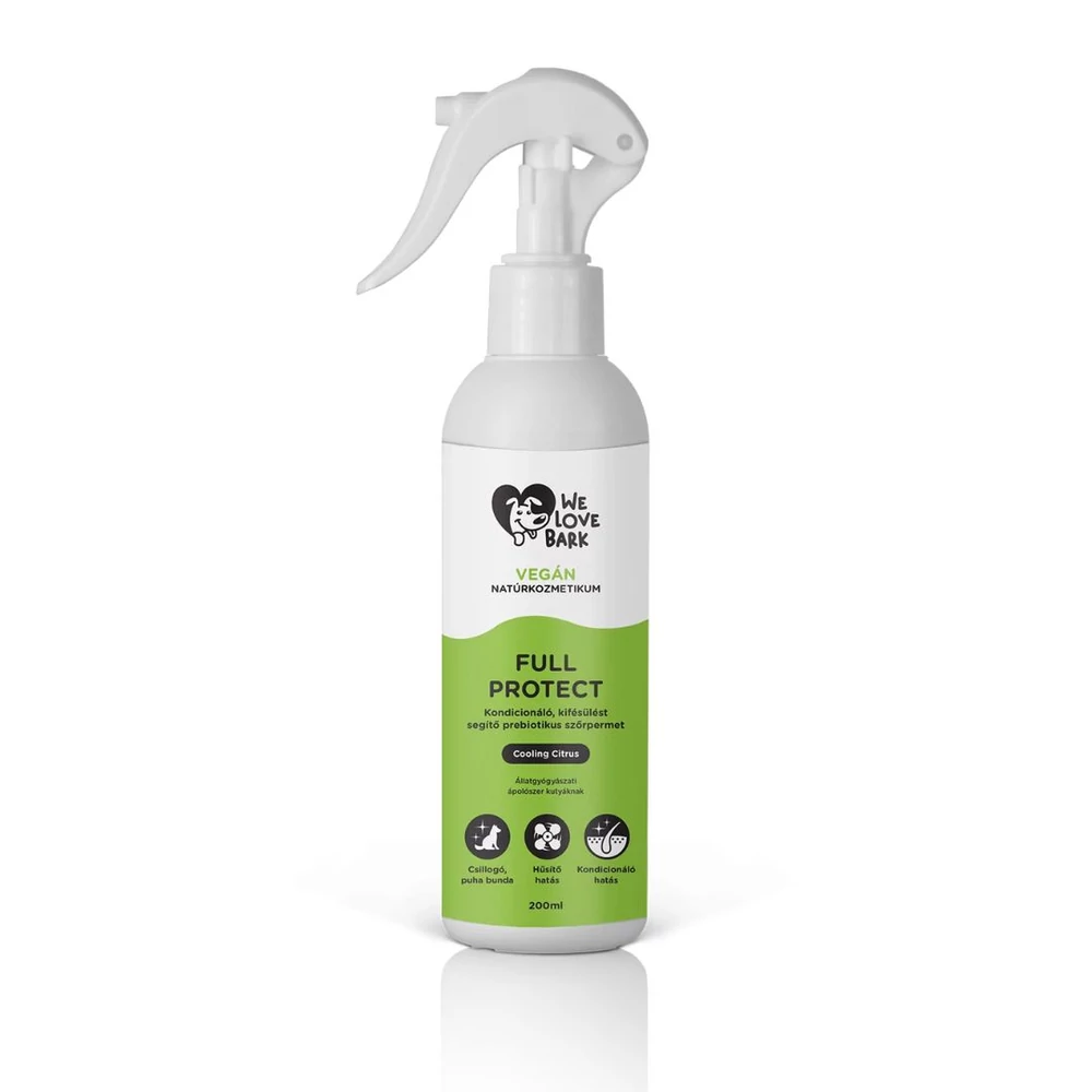 Full Protect prebiotikus szőrpermet, 200 ml, We Love Bark