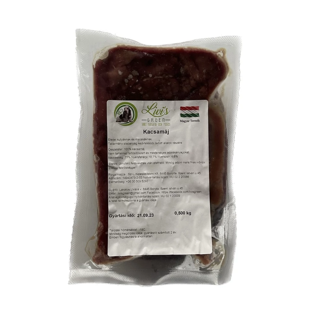 Kacsamáj,500g,Livi's Green Kacsamáj,500g,Livi's Green