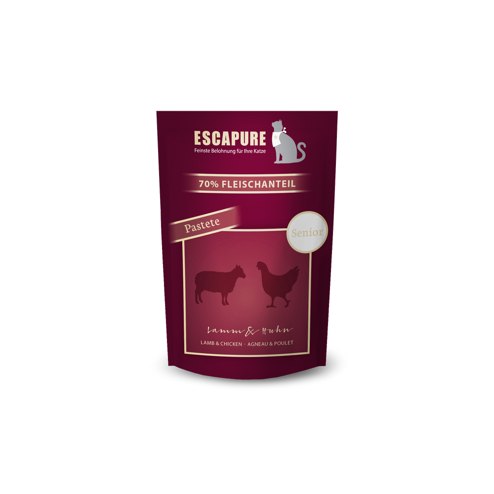Senior Macskamenü, 100 g, Escapure