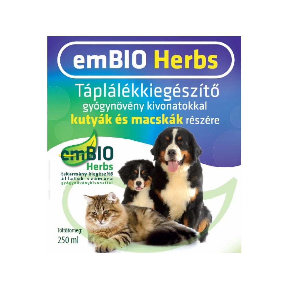 EM-BIO élőflóra tartalmú, gyógynövényes étrendkiegészitő