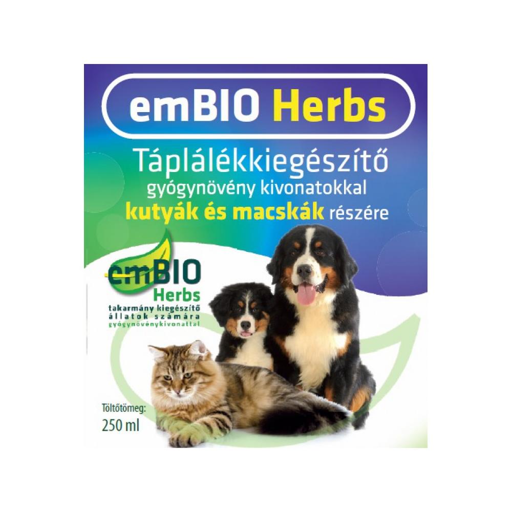 EM-BIO élőflóra tartalmú, gyógynövényes étrendkiegészitő