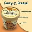 Kép 2/3 - Kutyafagyi mogyoróvaj ízesítéssel, Furry Freeze