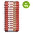 Kép 1/3 - Lazac marhahússal, sárgarépával, sütőtökkel és spirulinával, 16x400g, Meatlove