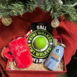Kép 1/4 - Karácsonyi ajándék box nagytestű kutyáknak karácsonyi smoothieval forrócsoki plüssel