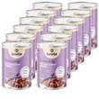 Kép 1/5 - Kacsa cukkínivel és körtével immunrendszer támogató párolt menü kutyáknak, 12x400g, Bestie