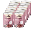 Kép 1/5 - Őz répával és erdei gyümölccsel ízülettámogató párolt menü kutyáknak, 12x400g, Bestie