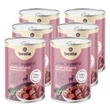 Kép 1/5 - Őz répával és erdei gyümölccsel ízülettámogató párolt menü kutyáknak, 6x800g, Bestie