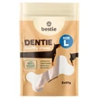 Kép 1/4 - Bestie Dentie L fogtisztító rágócsont nagytestű kutyáknak barna algával, 2 db-os multipack (2 × 80 g)