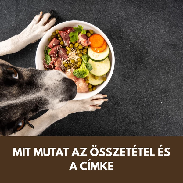 Párolt menü kutyáknak: teljes értékű étrend vagy kompromisszum? - mit mutat az összetétel és a címke