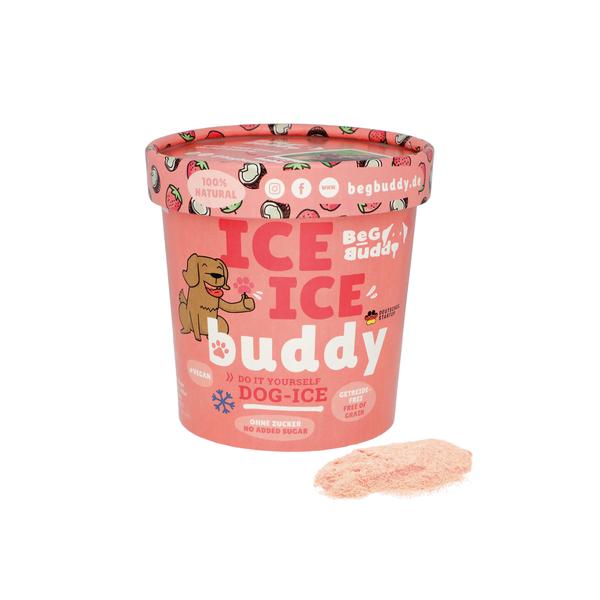 Kutyafagyi kókusszal és eperrel, Begbuddy