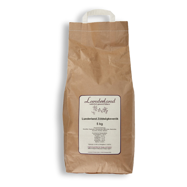 Zöldségkeverék, 5 kg, Lunderland