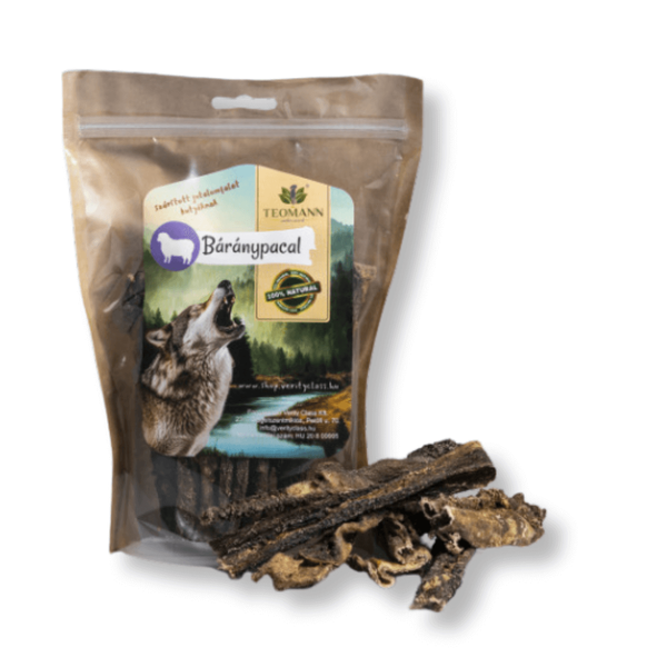 Szárított bárány zöldpacal, 125g, Teomann