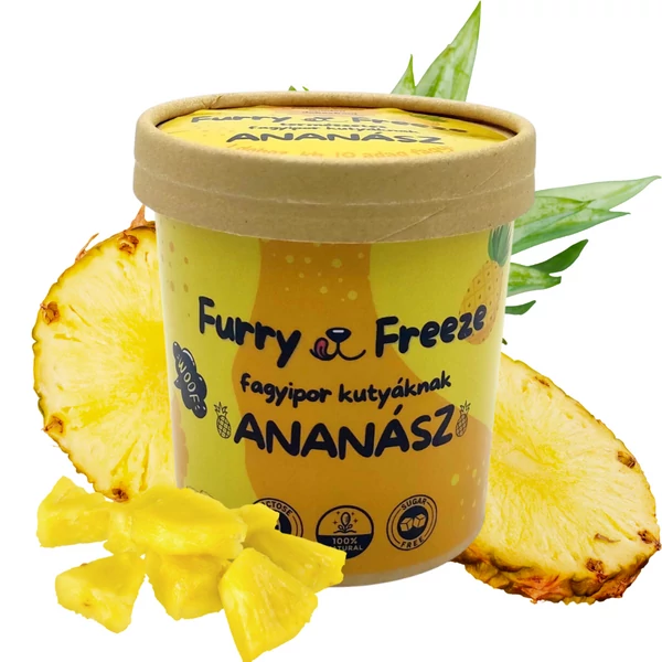 Kutyafagyi ananász ízesítéssel, Furry Freeze