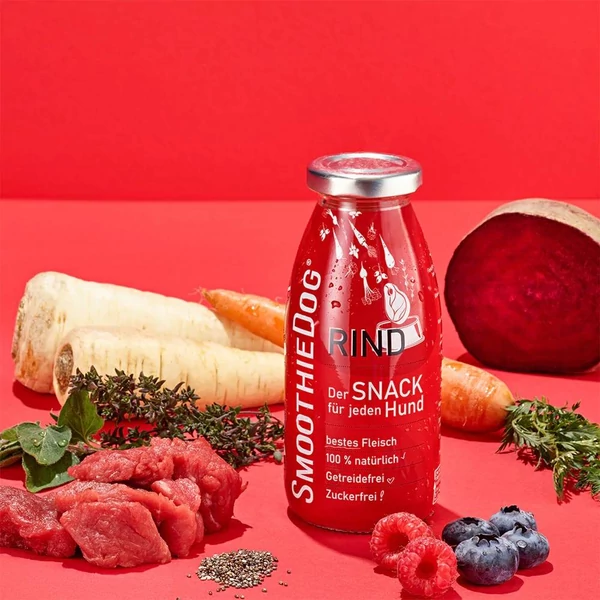 Marhahús smoothie menü kutyáknak 250 ml, SmoothieDog