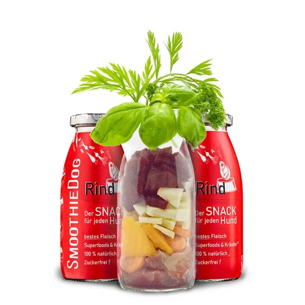 Marhahús smoothie menü kutyáknak 250 ml, SmoothieDog