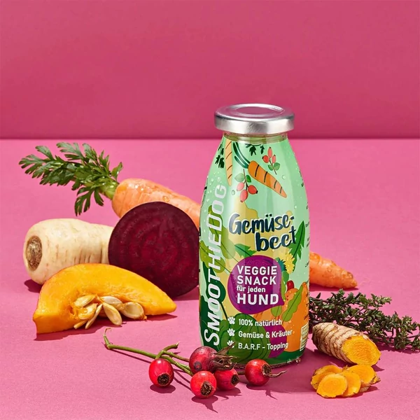 Zöldség smoothie kutyáknak 250 ml, SmoothieDog