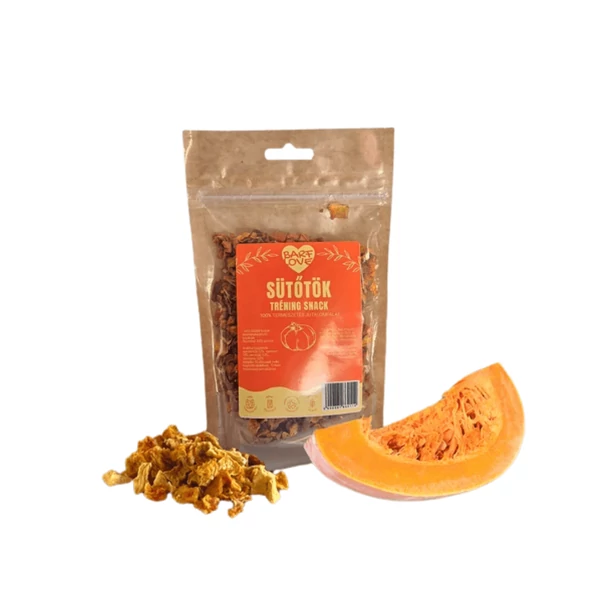 Sütőtök tréning jutalomfalat kutyáknak, 100 g, BARF LOVE
