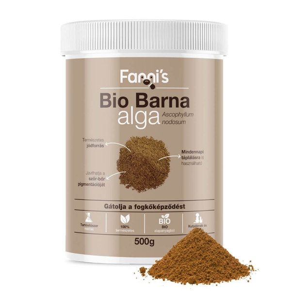 Bio Barna alga  kutyáknak , 500 g, Fanni's
