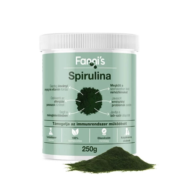 Spirulina  kutyáknak , 250 g, Fanni's