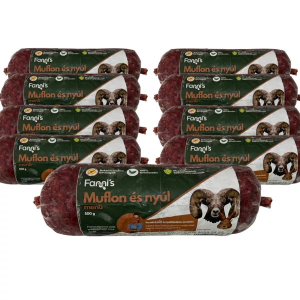 Muflon és nyúlmenü, 10kg, Fanni's