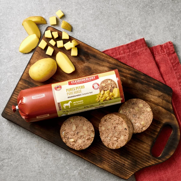 Tiszta ló burgonyával, hipoallergén, 800g, Meatlove