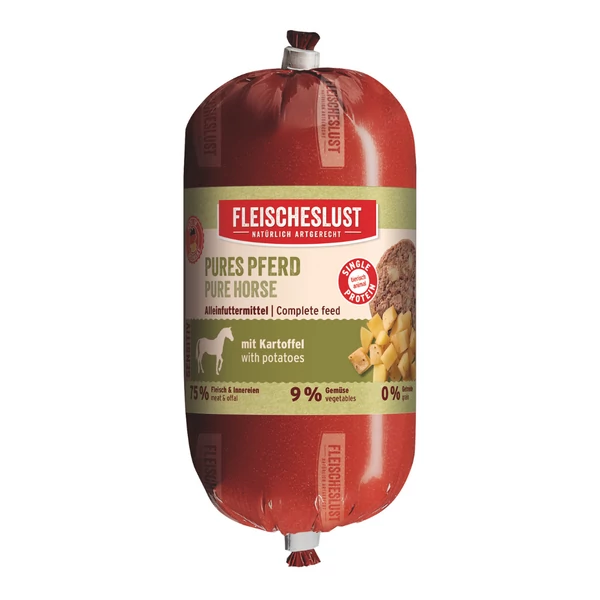 Tiszta ló burgonyával, hipoallergén, 200g, Meatlove