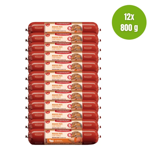 Pulyka édesburgonyával, 12x800g, Meatlove