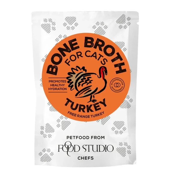 Bio Pulyka Csontleves Macskáknak, 100ml, Food Studio