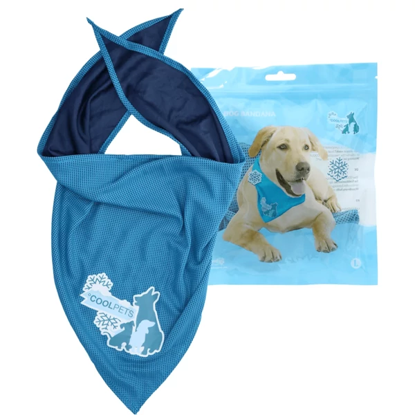 Hűsítő Bandana Kendő Kutyáknak, L, CoolPets