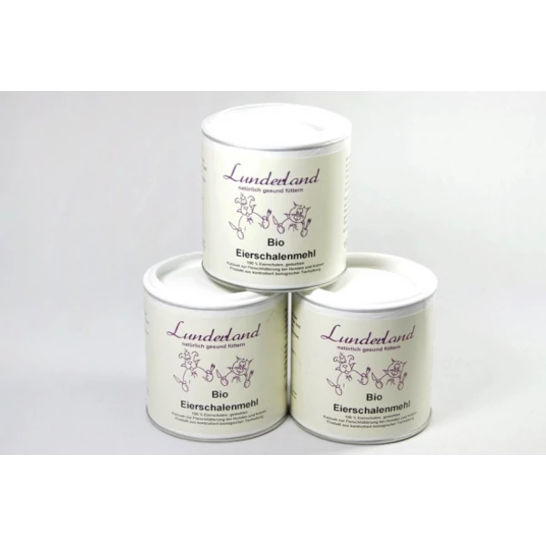 Tojáshéjpor BIO, 400 g, Lunderland