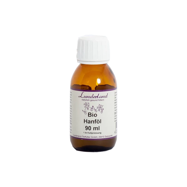 Kendermagolaj, BIO, 90 ml, Lunderland