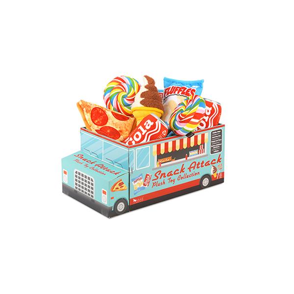 Snack Attack teljes plüss szett, PLAY