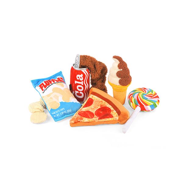 Snack Attack teljes plüss szett, PLAY