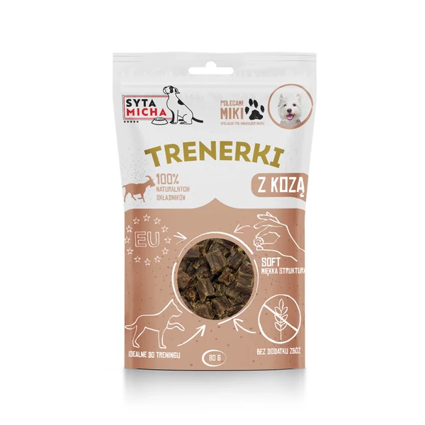 Tréningfalat kecskehússal, 80gr, Syta Micha