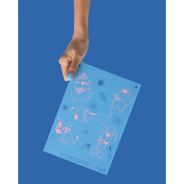 Kutyajó zacskó sétákhoz Baby Blue - kék, 315 darab, Bag ORGANI